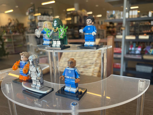 Fantastic 4: Mr. Fantastic, Invisible Woman, Human Torch, Thing, Silver Surfer, Dr Doom. ALL FIGURES $6 EACH BUY 5 GET 1 FREE!!