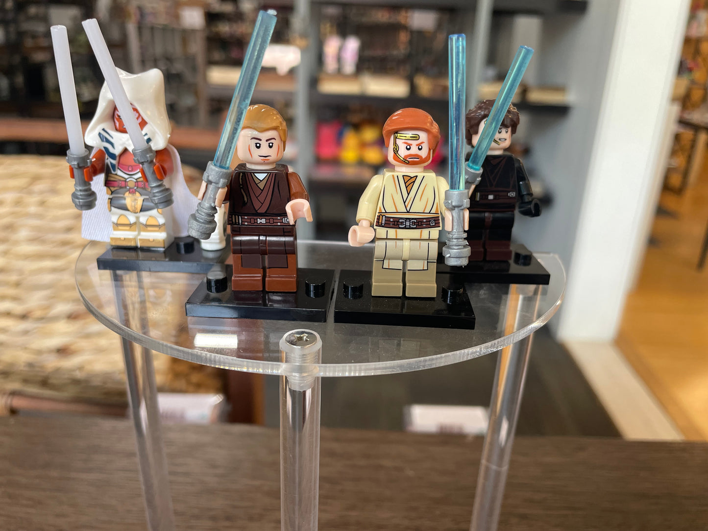 Star Wars: Ahsoka (White Sabres), Anakin (Padawan), Pilot Obi Wan, Pilot Anakin. $6 Each Buy 5 Get 1 Free!!!