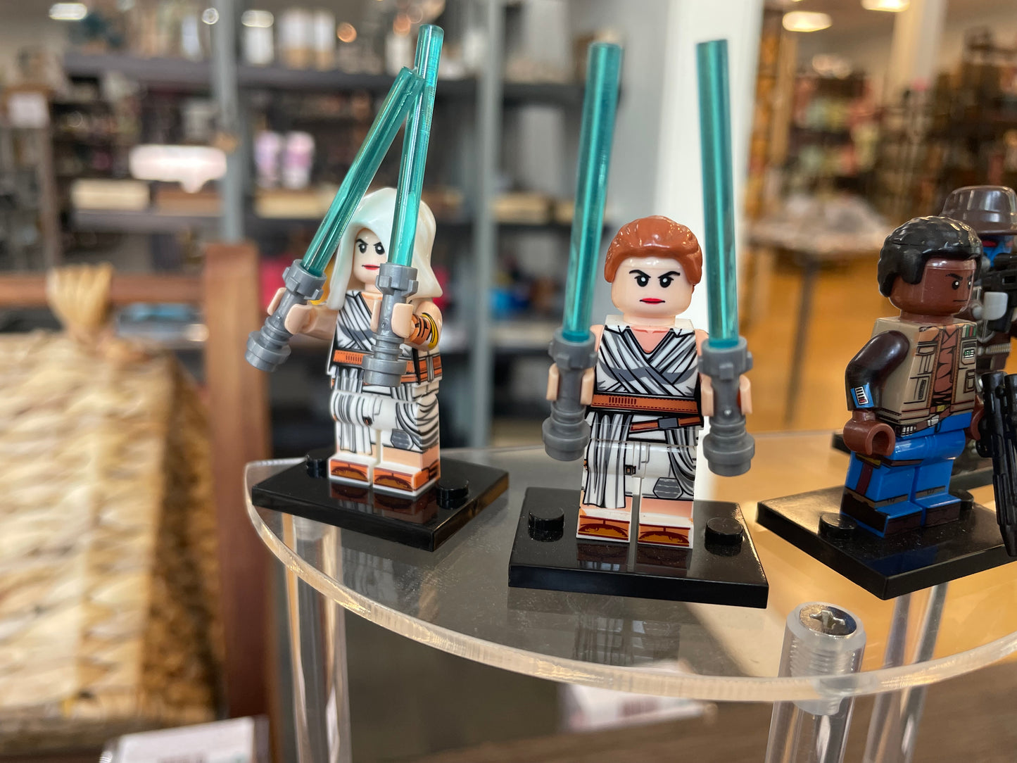 Star Wars: Rey/ Hooded Rey/ Finn/ Cad Bane. $6 Buy 5 Get 1 Free