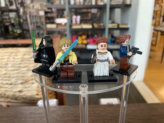 Star Wars: Han Solo (Cloud City), Leia (Long Hair), Hooded Luke, Luke Skywalker(Award). $6 Each Buy 5 GET 1 FREE!!