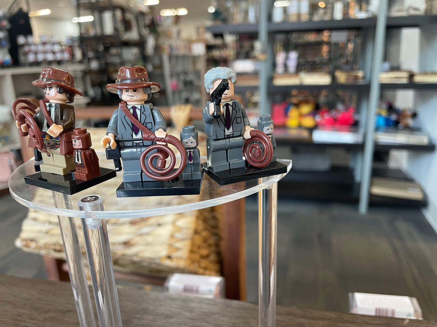 Indiana Jones, Indiana Jones (Tie), Old Indie with or w/o hat. $6 Each Buy 5 GET 1 FREE!!!