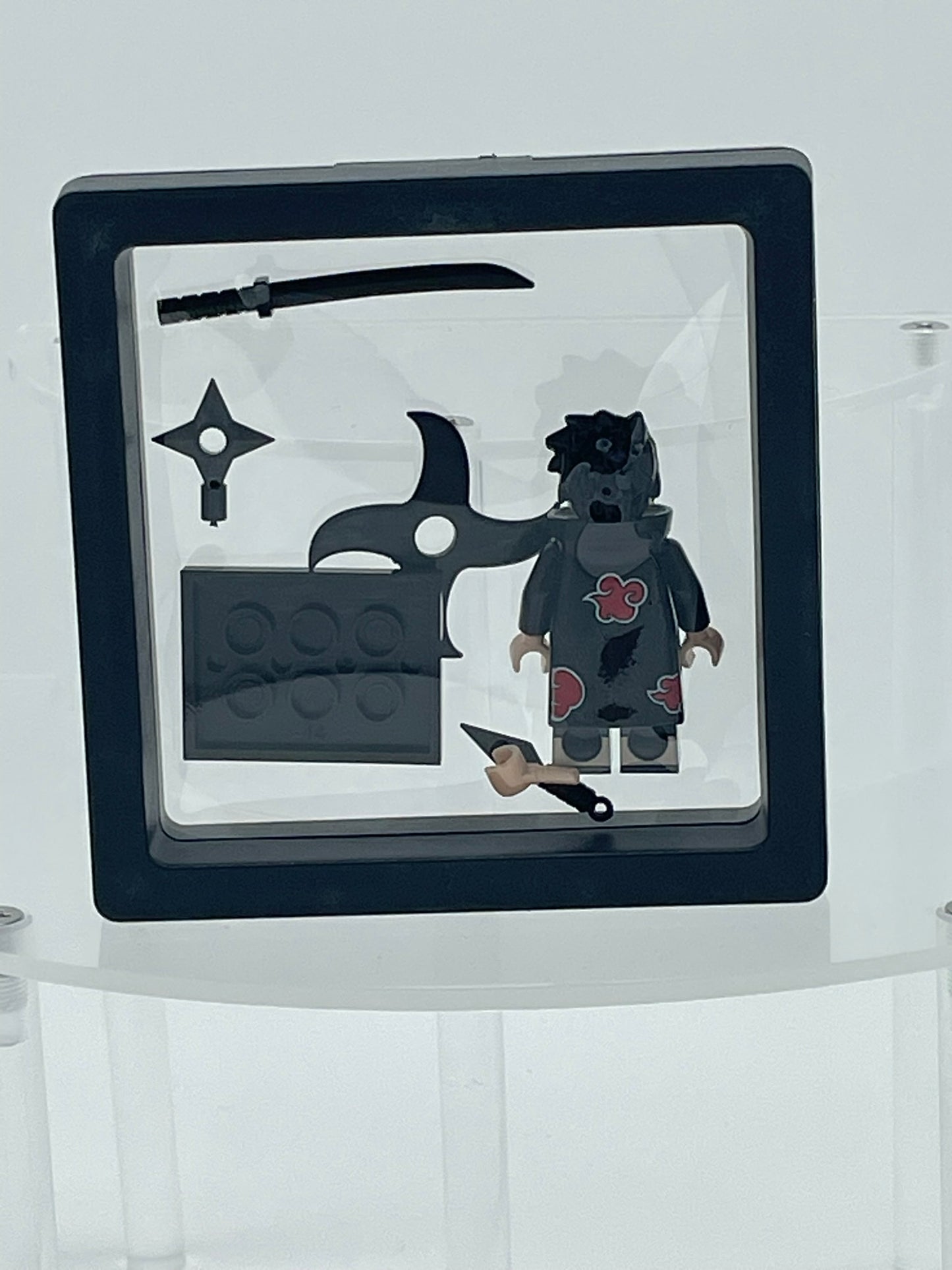 Naruto: Sasuke in Akatsuki Robe. All Figures ON WHOLE SITE are Buy 5 Get 1 Free