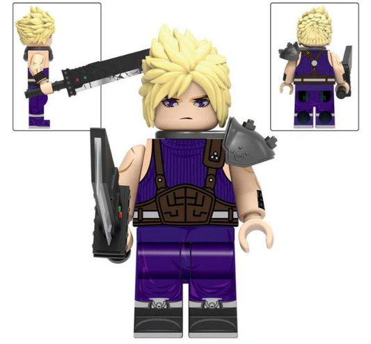 Final Fantasy: Cloud Strife (purple)