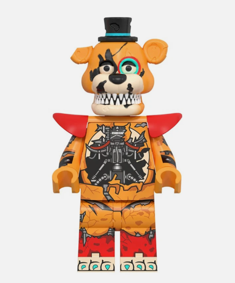 FNAF: Glamrock Freddy Fazbear (Damaged).