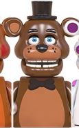 Five Nights at Freddies: Freddy, Chica w/ Guitar, The Puppet, Freddy w/ Red Bonnie, Freddy w/ Purple Bonnie, Bonnie (Security Guard). $6 Each Buy 5 get 1 FREE!!!
