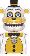 Five Nights at Freddies: Freddy, Chica w/ Guitar, The Puppet, Freddy w/ Red Bonnie, Freddy w/ Purple Bonnie, Bonnie (Security Guard). $6 Each Buy 5 get 1 FREE!!!