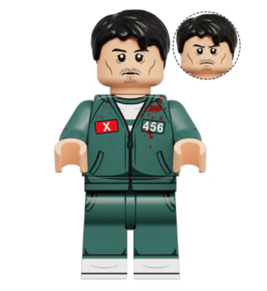 Squid Games- Player 456 (Short Dark Hair).