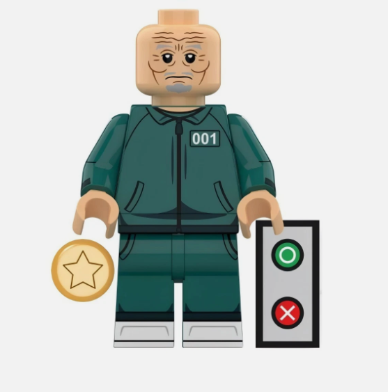 Squid Games- Player 001. All Figures ON WHOLE SITE are Buy 5 Get 1 Free