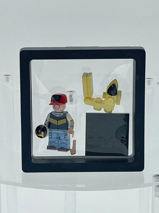 Pokemon: Ash w/ Pikachu. All Figures ON WHOLE SITE are Buy 5 Get 1 Free