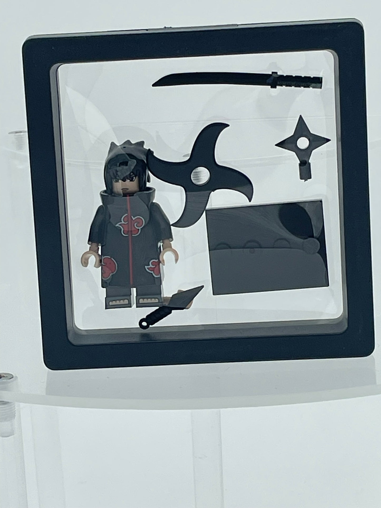 Naruto: Sasuke in Akatsuki Robe. All Figures ON WHOLE SITE are Buy 5 Get 1 Free