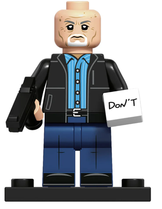 Breaking Bad: Mike Ehrmantraut. All Figures ON WHOLE SITE are Buy 5 Get 1 Free