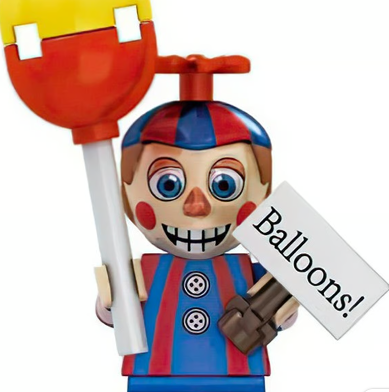 FNAF: Balloon Boy w/ Sign. All Figures ON WHOLE SITE are Buy 5 Get 1 Free