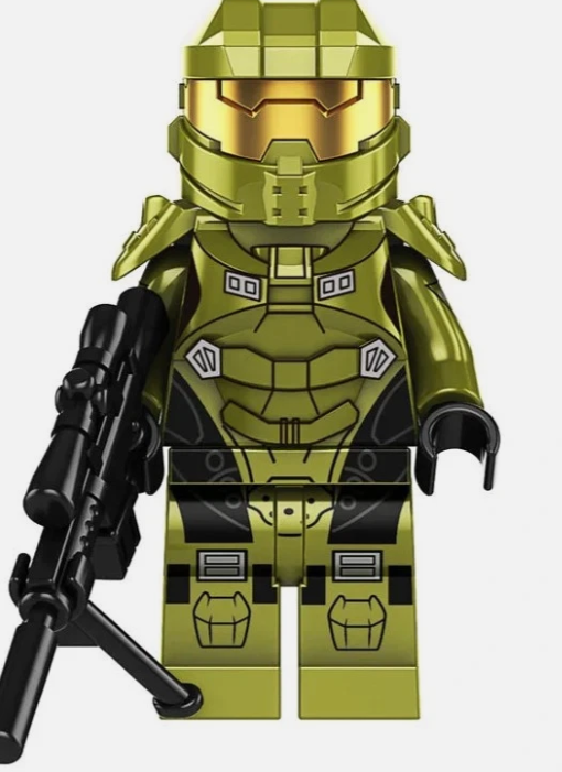 Halo: Spartan- Olive Green All Figures ON WHOLE SITE are Buy 5 Get 1 Free