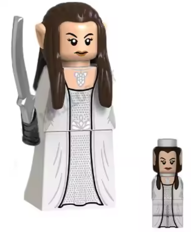 LOTR: Arwen (White). All Figures ON WHOLE SITE are Buy 5 Get 1 Free