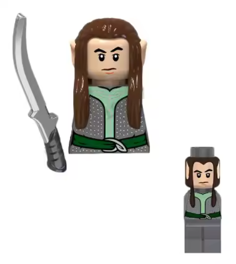 LOTR: Elrond (Green/Grey).