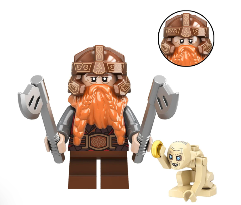 LOTR: Gimli. All Figures ON WHOLE SITE are Buy 5 Get 1 Free