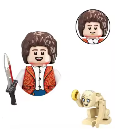 LOTR: Smiling Frodo. All Figures ON WHOLE SITE are Buy 5 Get 1 Free