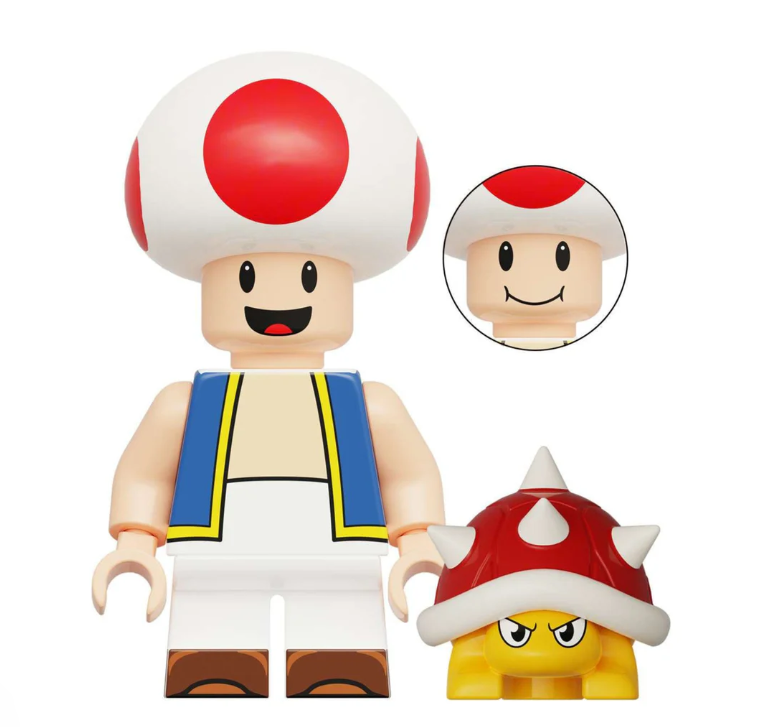 Mario Bros: Toad.