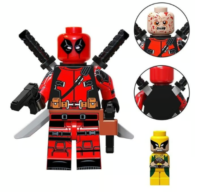 Marvel: Deadpool w/ Mini Wolverine.