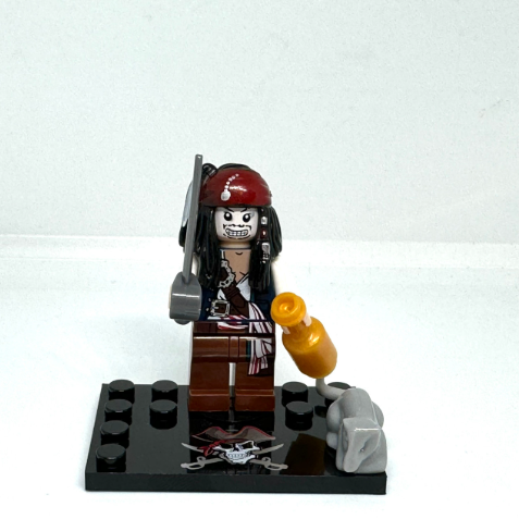 Pirates of the Caribbean: Cursed Jack Sparrow.