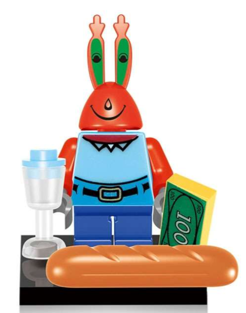 Spongebob Squarepants: Mr Krabs.