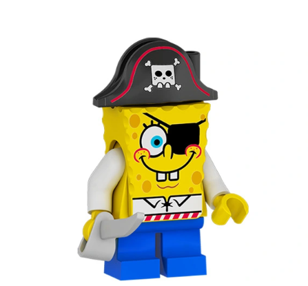 Spongebob Squarepants: Pirate Spongebob.