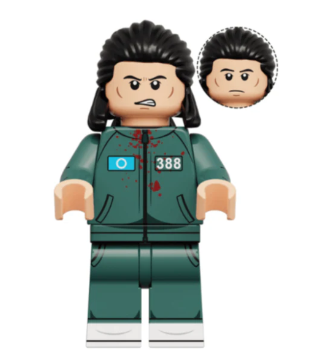 Squid Games: Player 388. All Figures ON WHOLE SITE are Buy 5 Get 1 Free