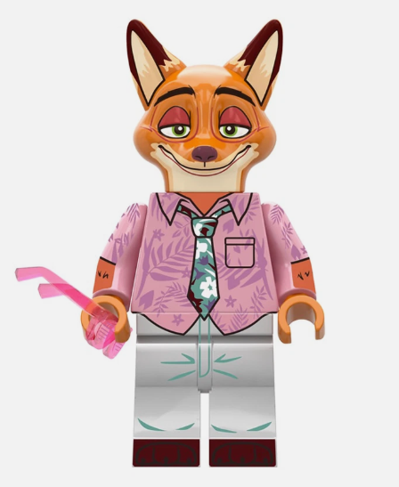Zootopia: Nick w/ Pink Glasses.